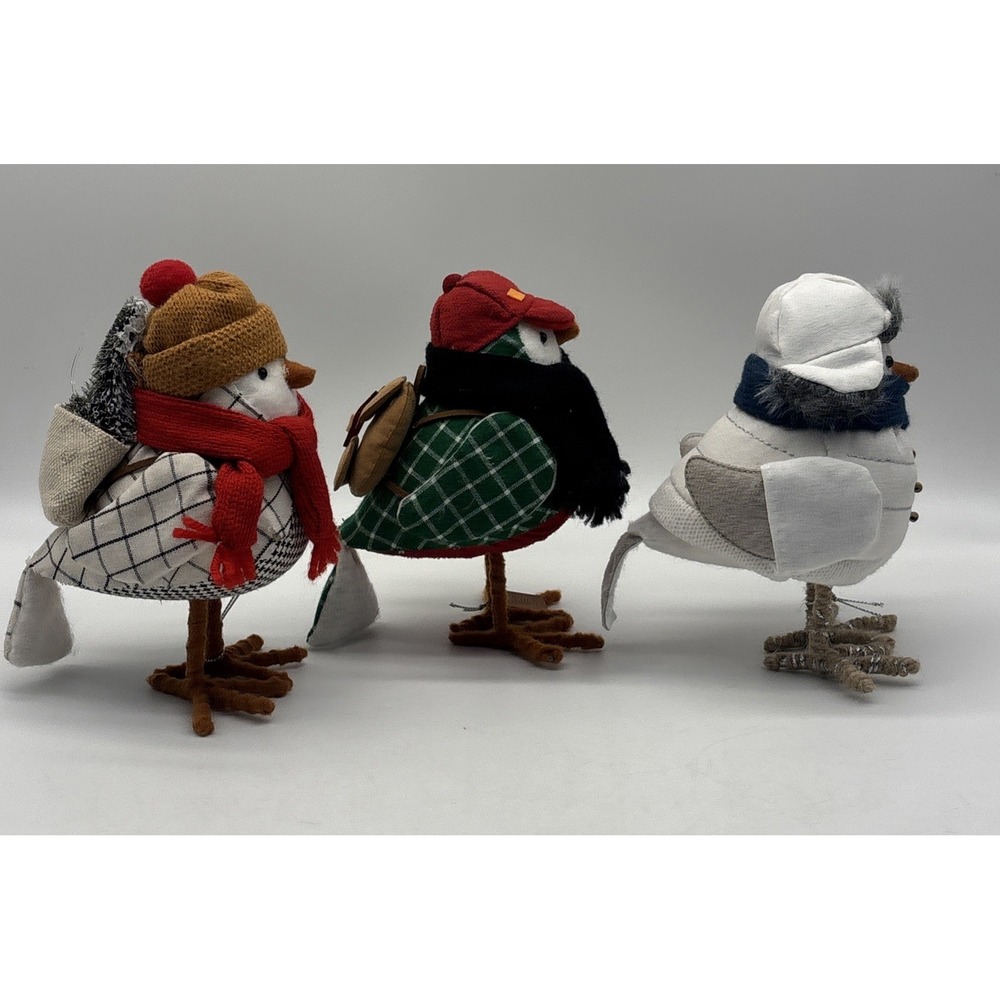 Target Spritz 2018 FORREST, SCHATZI , MAUS WonderShop Bird Figurine Lot Of 3 - Picture 3 of 9